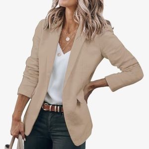 Tan blazer